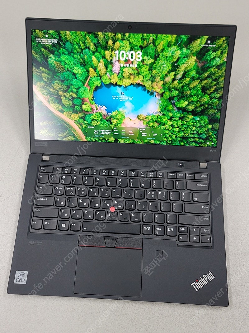 [노트북] 레노버 ThinkPad P14s Gen1 (i7 10세대, 32GB, 4K UHD 패널)