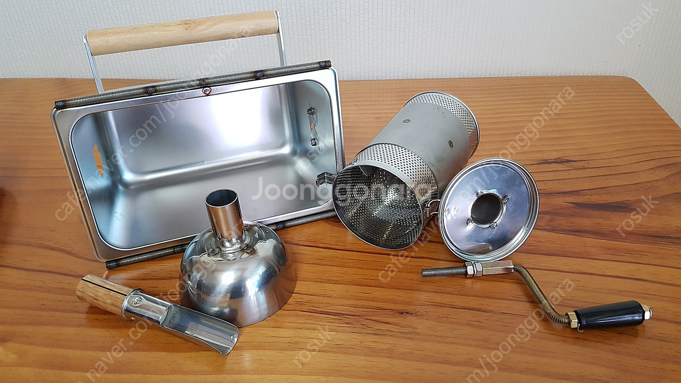 200g 통돌이 직화 커피 로스터기 수동 6만5천원 남...--2