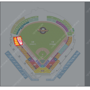 7월19일 한화 기아 3루 319구역 내야지정석(1층) 통로석 1자리 판매합니다.