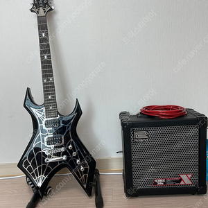 일렉기타 + 앰프(bc rich warlock, roland cube 30x)