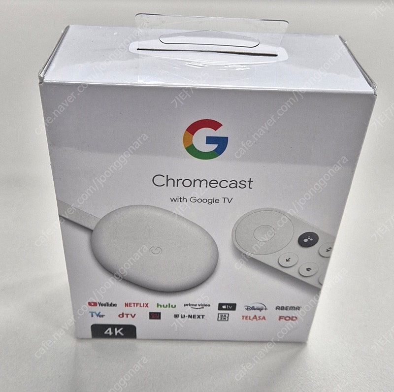 구글 크롬캐스트 4K 새제품 판매