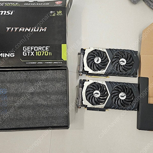 (인천) msi gtx1070ti 티타늄 트프