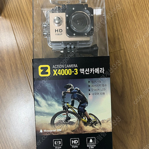 (미개봉) 액션캠 a-x4000-3 본품 + 액세서리 풀세트