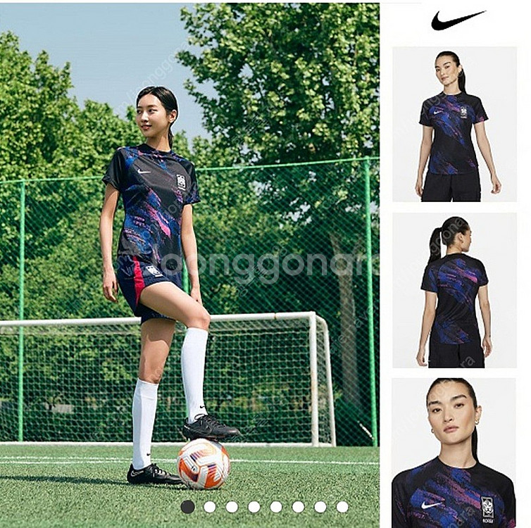 나이키 여성 축구탑.새제품s.--7