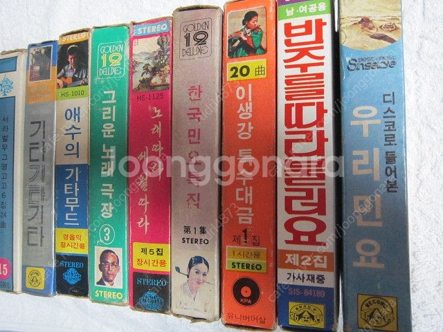 8트랙 테이프15개--3