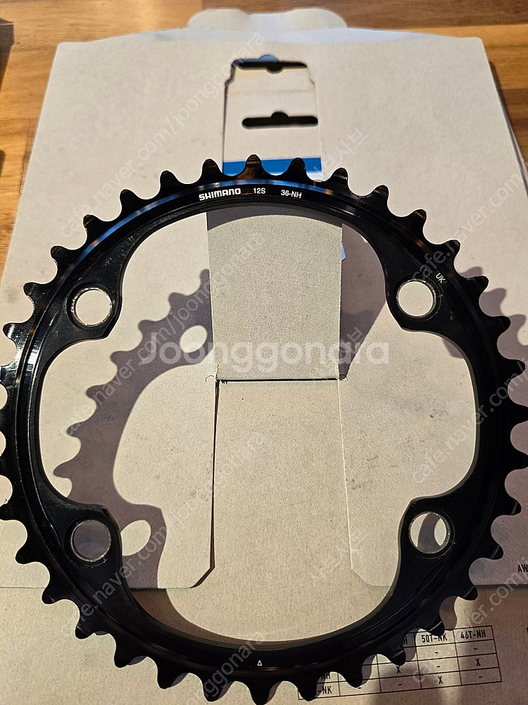 듀라에이스 12단 R9200 체인링 52-36T 미드 ...--1