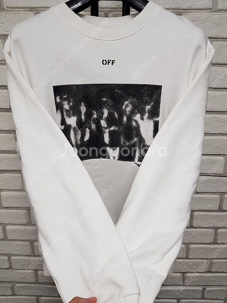 [남95~100/정품] 오프화이트 스프레이 페인팅 맨투...--3