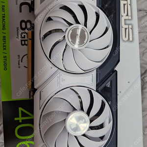 ASUS DUAL RTX 4060 화이트 판매합니다.