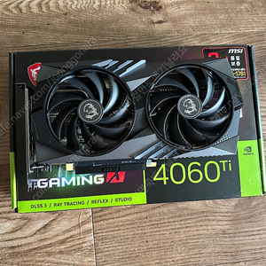 4060ti 트윈프로져9 8GB 판매합니다.