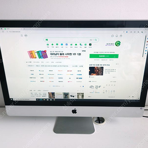 APPLE iMAC 일체형PC A1312 QHD 27인치 고해상도 2560X1440 SSD250GB RAM16GB