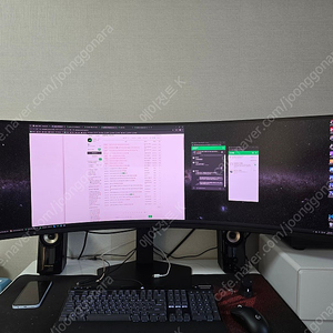 삼성 오디세이 G9 49인치 울트라 와이드 게이밍 모니터LS49CG954EKXKR 팝니다