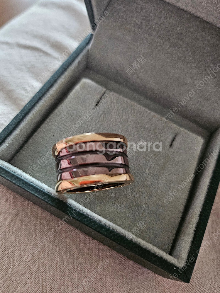 불가리 비제로원 3링 반지 A급상태--0