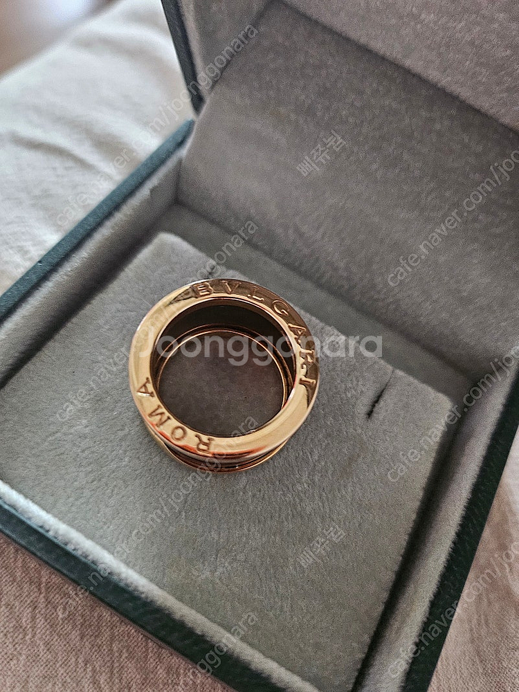 불가리 비제로원 3링 반지 A급상태--1