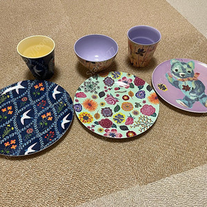 일본 접시 및 컵 등 일괄(일본 INOBUN 에서 구매)