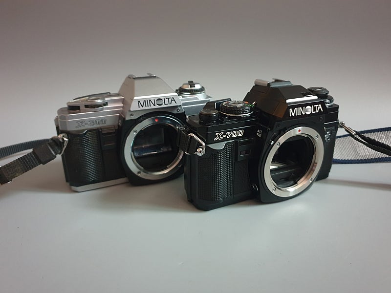 미놀타 X700 + X300 수동 필름 카메라