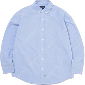 [XL] 디스이즈네버댓 (SS21) T-Logo Oxford Shirt Blue 블루 셔츠 새상품 정가