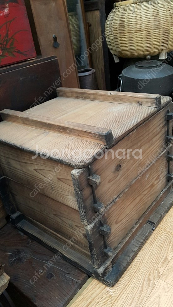 나무 떡시루 나무시루 고가구--0