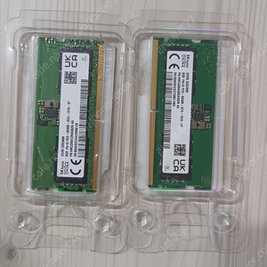 노트북용 DDR5-5600 8G 2개 팝니다