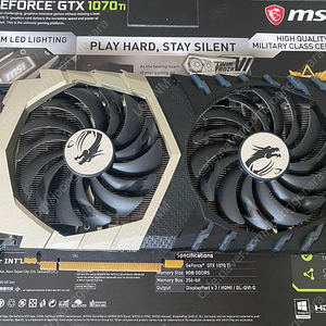 GTX1070Ti 티타늄 에디션(풀박스)S급