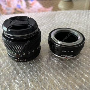 M42 EBC FUJINON 55mm 1.6 렌즈 판매합니다.