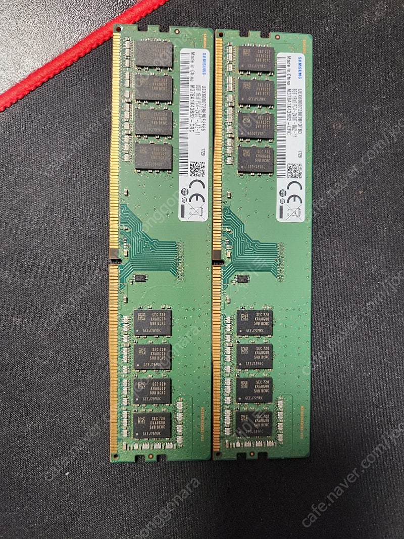 삼성 B다이 DDR4 8G X 2 2400T