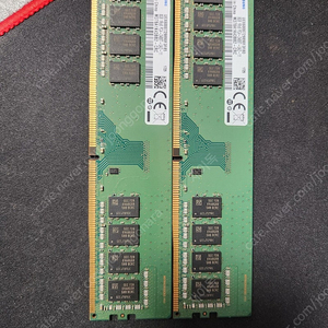 삼성 B다이 DDR4 8G X 2 2400T