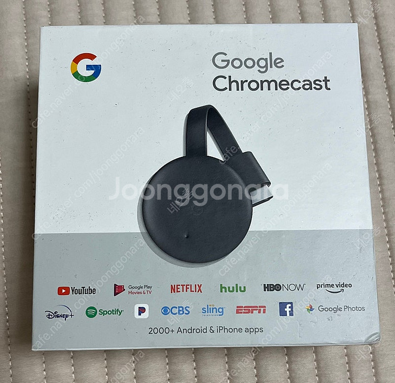 구글 크롬캐스트 3세대 풀박스--1