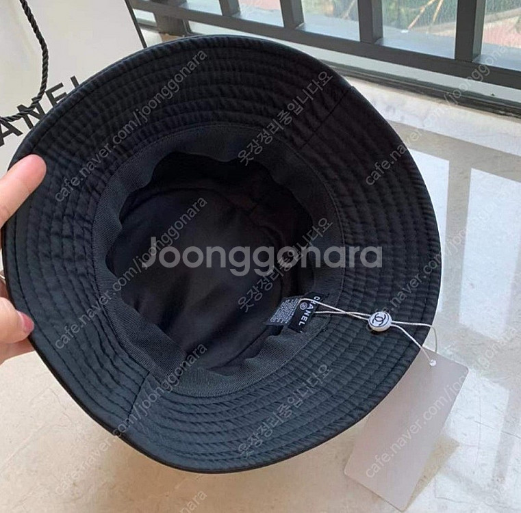새상품 샤넬 벙거지모자 버킷햇 제니모자--3