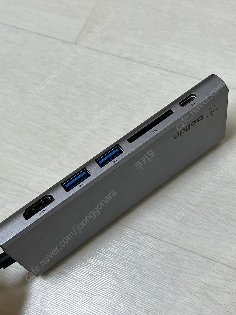벨킨 노트북 C타입 USB 허브 (택포)