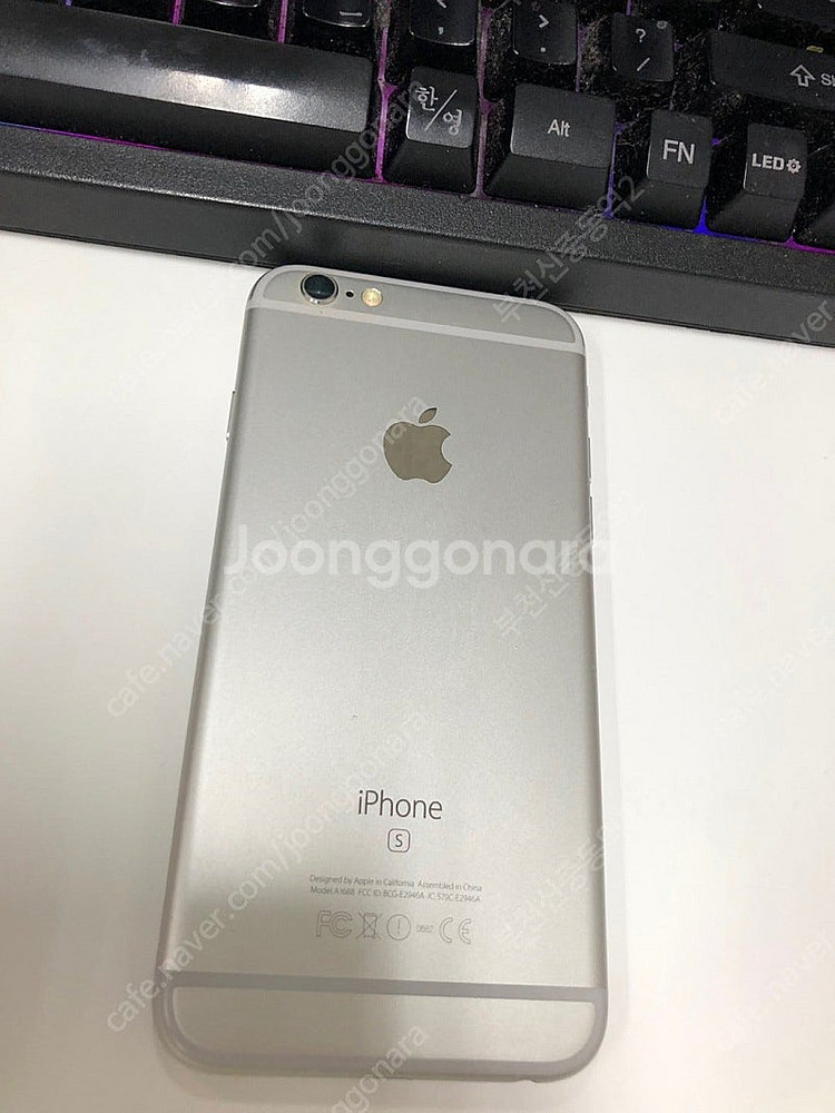 989445 아이폰6S 실버 SSS급 64GB 무잔상 ...--0