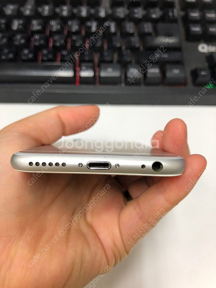 989445 아이폰6S 실버 SSS급 64GB 무잔상 ...--6