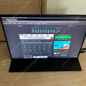 제우스랩 p16k 보조모니터 판매합니다.