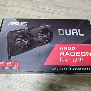 ASUS DUAL 라데온 RX 6600 D6 8GB