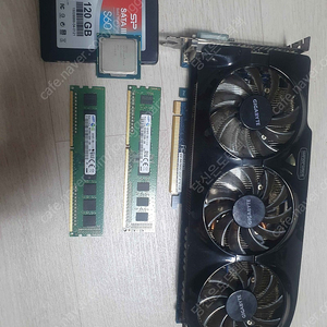 컴퓨터 부품 i3-4160,gtx670 , ssd120, ram4g(((((cpu 그래픽카드 램 스스디))))