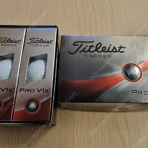 타이틀리스트 PRO V1X (화이트)