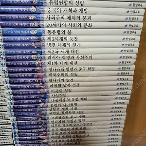 (한얼교육) 통합교과 논술만화 세계사