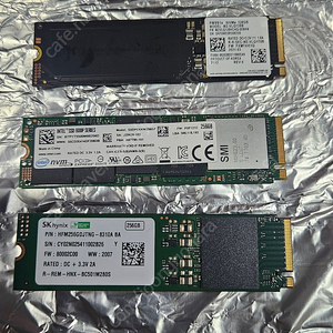 nvme ssd 256gb 128gb 일괄 팝니다