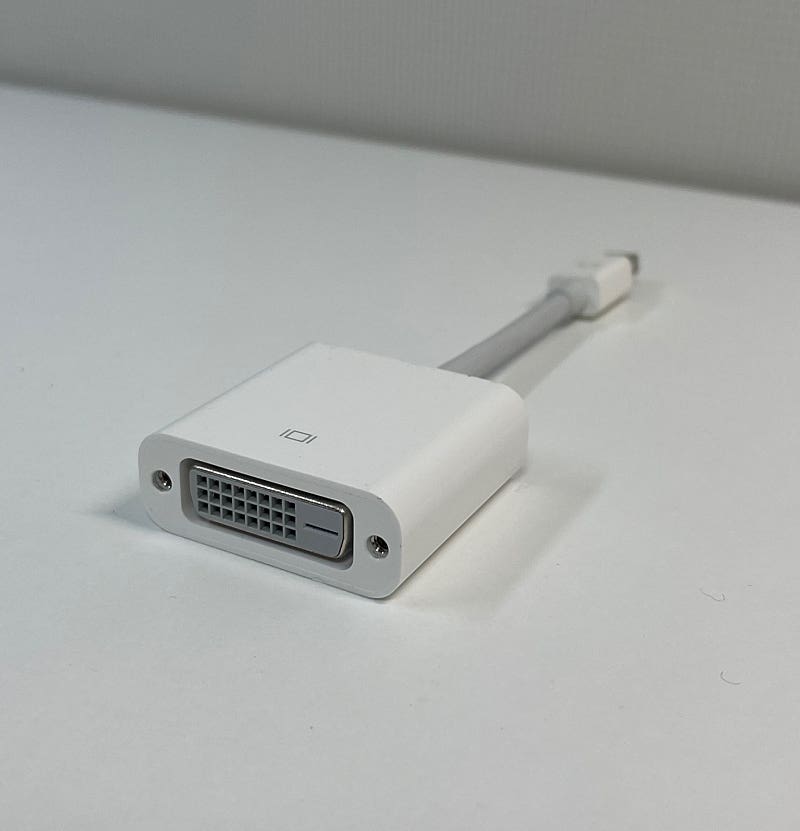 애플 Mini DisplayPort to DVI 어댑터