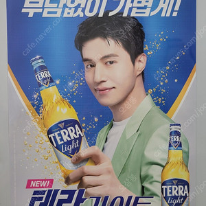 테라 라이트 맥주 도깨비 이동욱 포스터 브로마이드