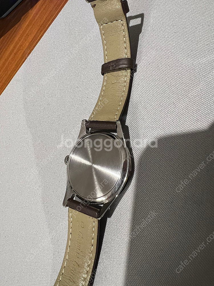 오메가 빈티지 34mm 블루핸즈 독립초침 풀커스텀--0