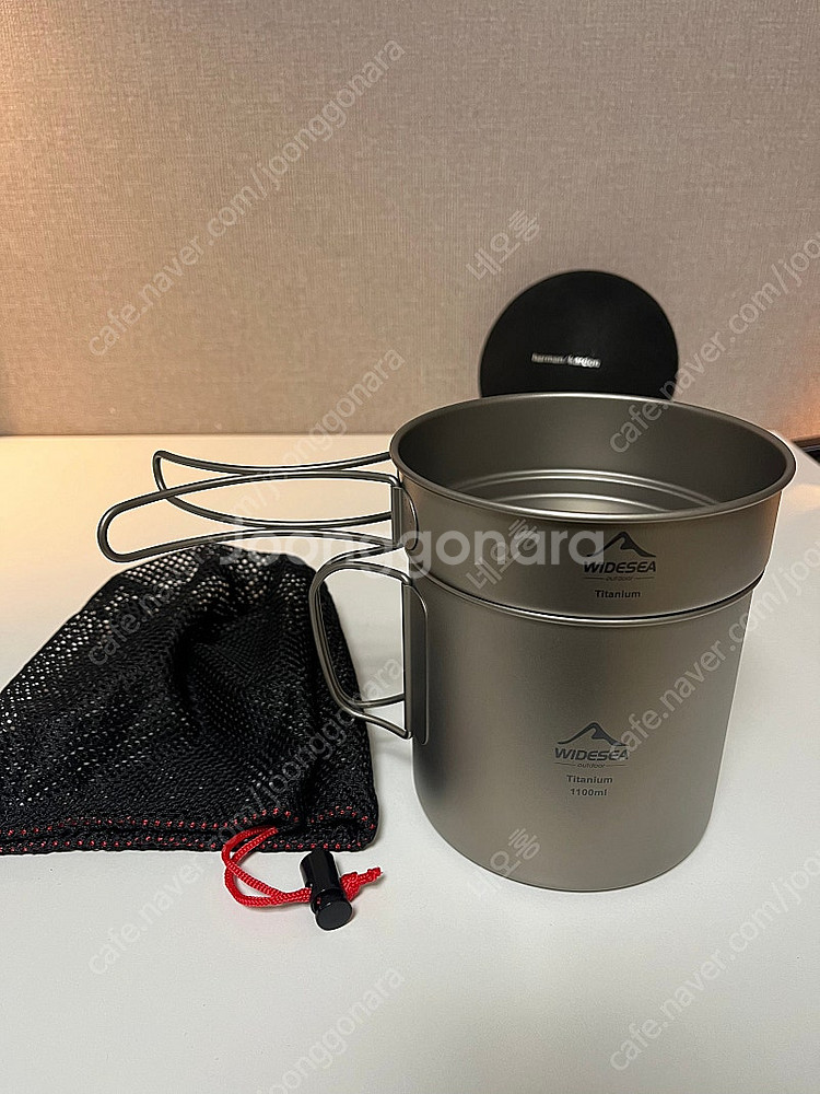 Widesea 티타늄 코펠 세트 새상품--5