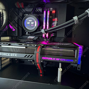 ASUS ROG STRIX 지포스 RTX 4080 SUPER O16G GAMING OC D6X 16GB 팝니다