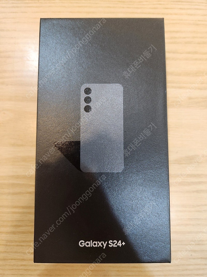 삼성갤럭시S24플러스 블랙 256기가 자급제 미개봉 완전 새폰 판매합니다