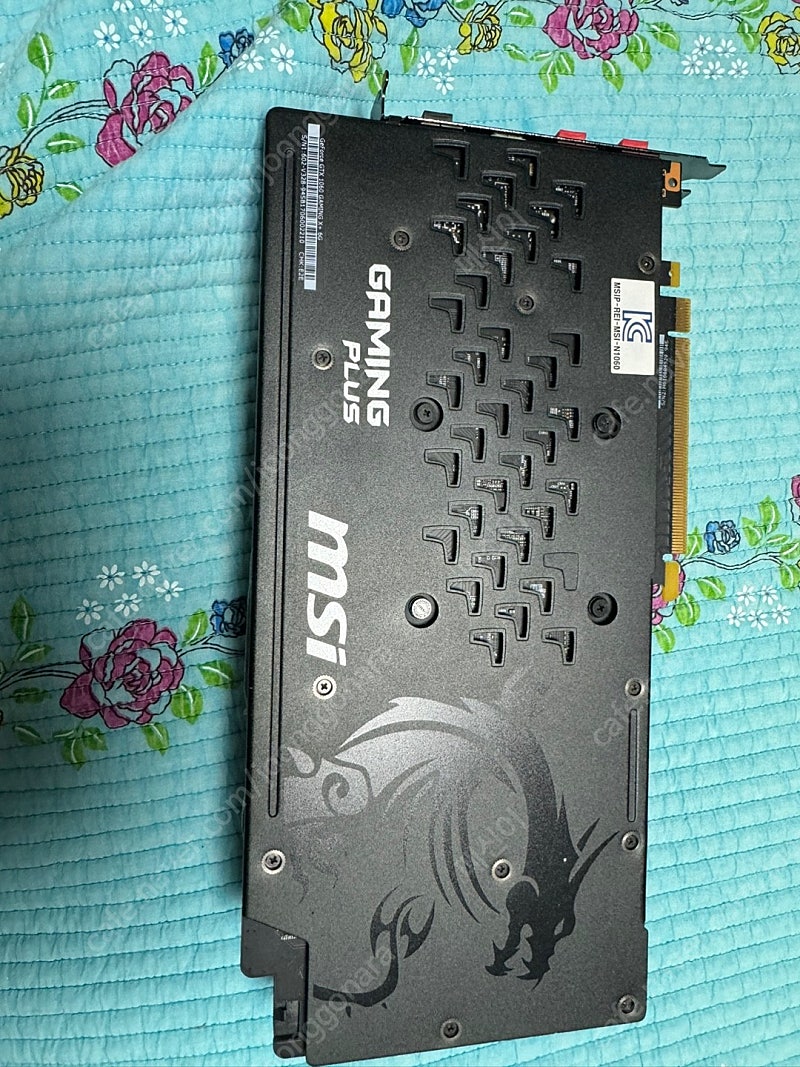 MSI GTX 1060 6G GAMING X+ 팝니다.