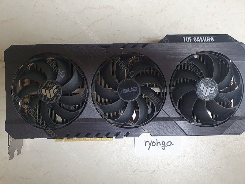 ASUS TUF Gaming 지포스 RTX 3080Ti O12G OC D6X 12GB 팝니다. 60만