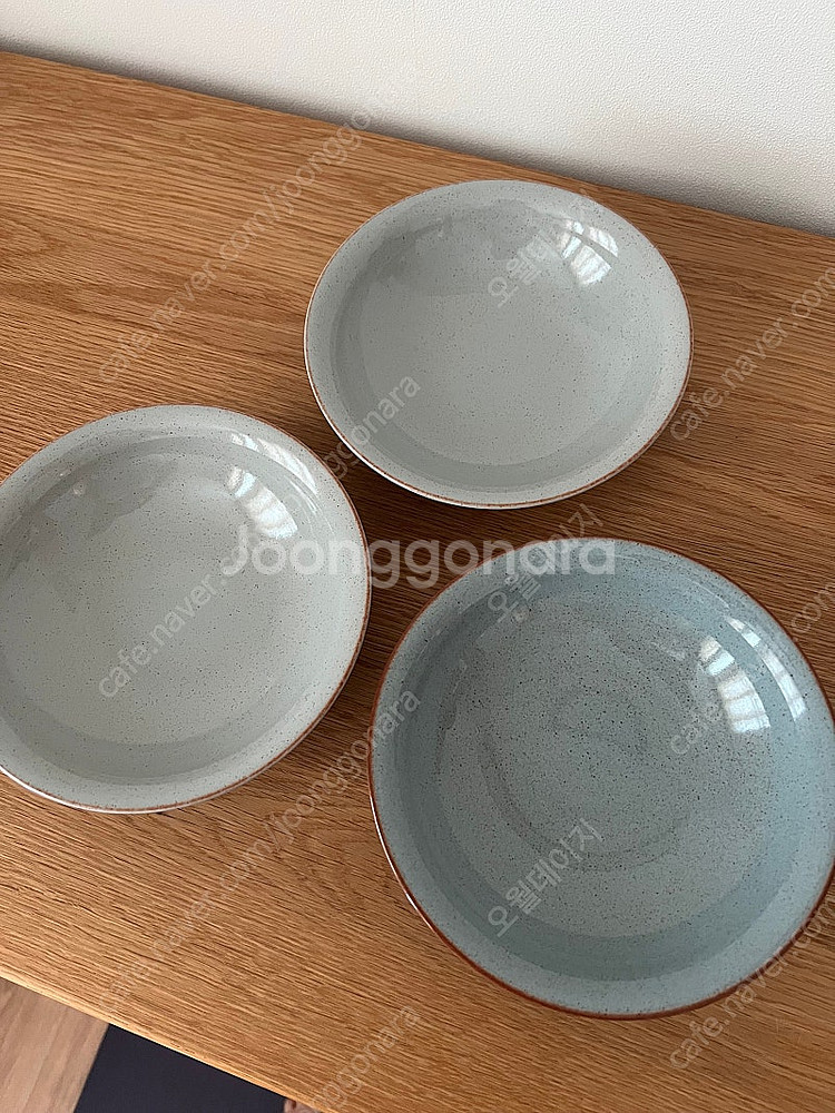 덴비 17cm 접시3p 일괄판매--0