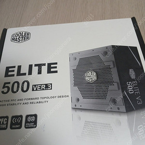 쿨러마스터 ELITE 500 ver.3 컴퓨터 파워팝니다. (미개봉)