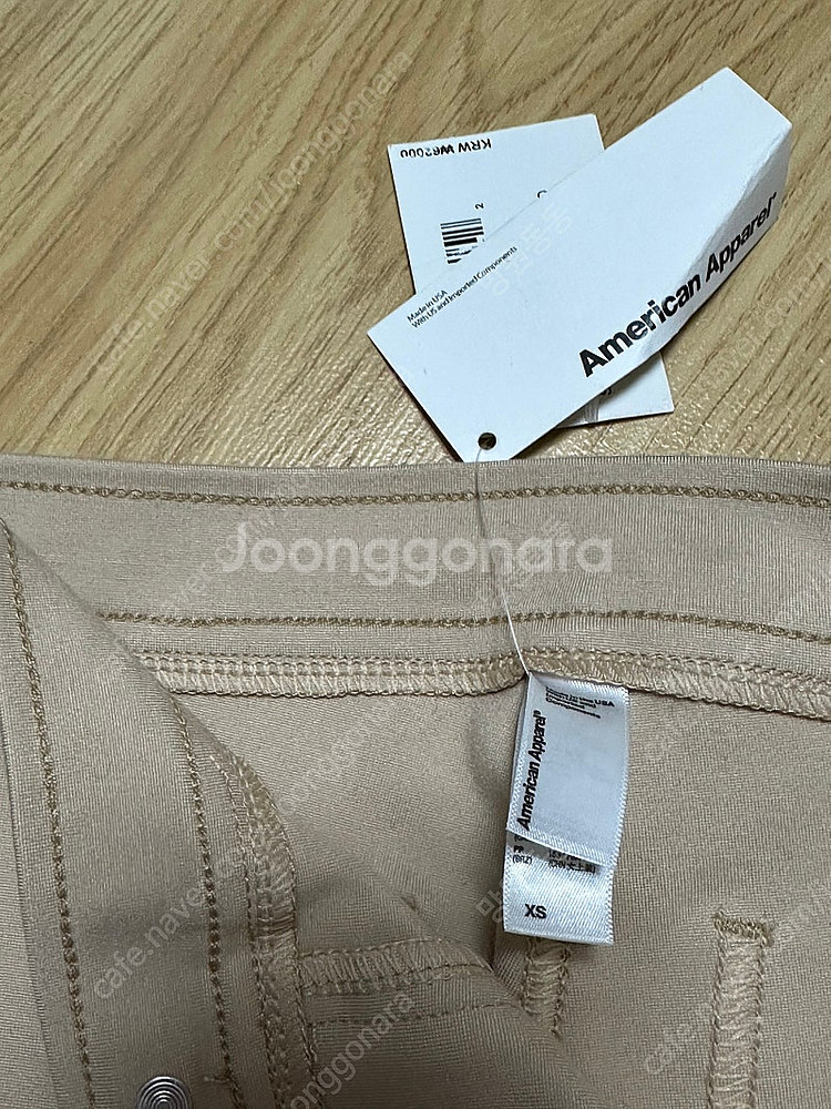 아메리칸어패럴 디스코팬츠 xs(택달린 완전 새상품)--4