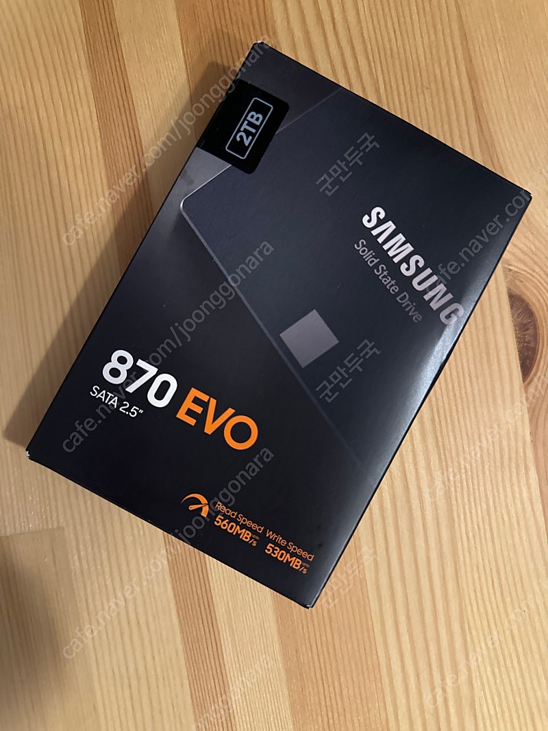SSD 2TB 미개봉