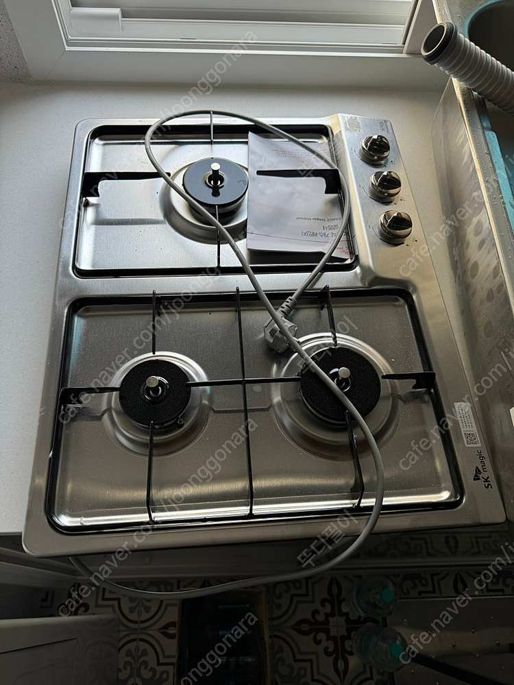 SK매직 3구 가스레인지 GRA-B324 팝니다(미사용)--0